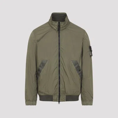 Stone Island Innovative Mini Jacket For Men In Green