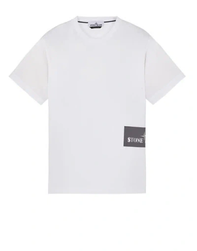 Stone Island Institutional White Tee In Default Title
