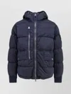 Stone Island Nylon Down Jacket In Blue