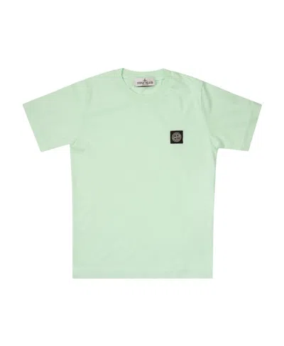 Stone Island Item O-neck Short-sleeved T-shirt In Blue