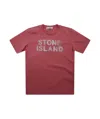 Stone Island Item O-neck Short-sleeved T-shirt In Red