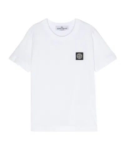 Stone Island Item O-neck Short-sleeved T-shirt In White