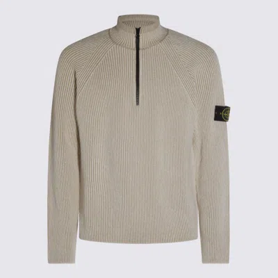 STONE ISLAND IVORY KNITWEAR