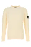 Stone Island Regular-fit Crewneck Sweatshirt With Ribbed Inserts