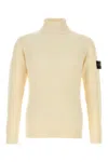 Stone Island Long-sleeved Sweater In Neutral
