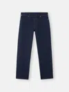 Stone Island J100006 Indigo Denim-rinsed In Animal Print