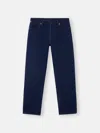 Stone Island J100006 Indigo Denim-rinsed In Animal Print