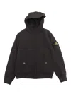 Stone Island Jacket In Black