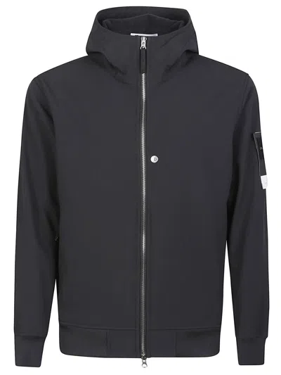 Stone Island Jacket In Black