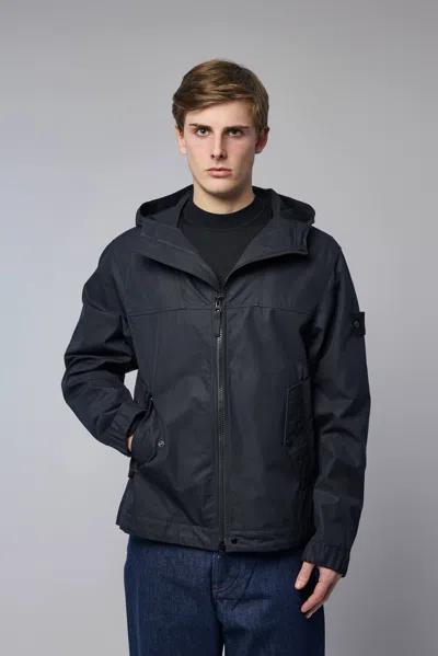 Stone Island Jacket In Black