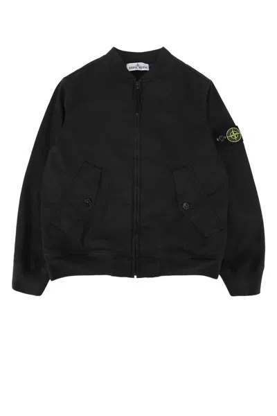 Stone Island Kids' Jacket In Black