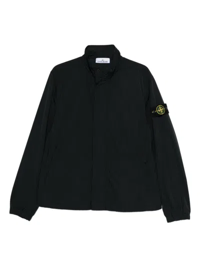 Stone Island Jacket In Black