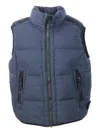 Stone Island Jacket In Blu