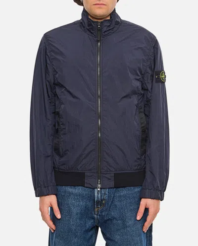 STONE ISLAND COMPASS-BADGE HIGH-NECK JACKET