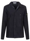 Stone Island Jacket In Black