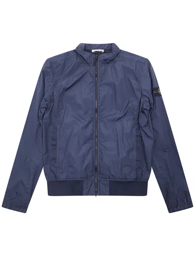 Stone Island Kids' Jacket In Blue
