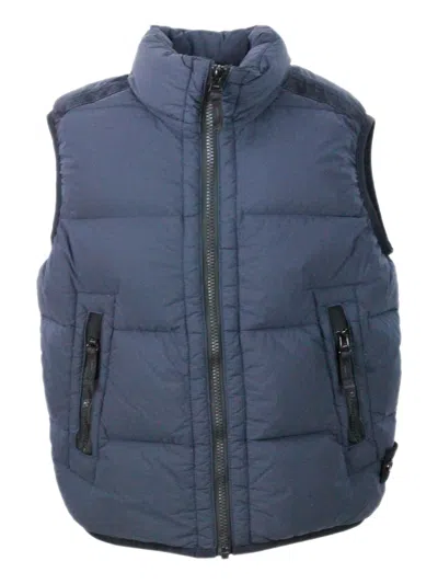 Stone Island Kids' Jacket In Blu