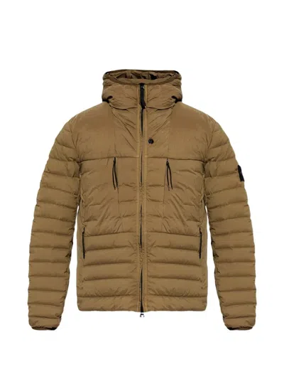 Stone Island Jacket In Brown
