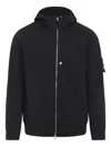 Stone Island Soft Shell Jacket In Black