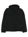 Stone Island Seamless And Anti-drop Hooded Down Jacket Clothing In Black