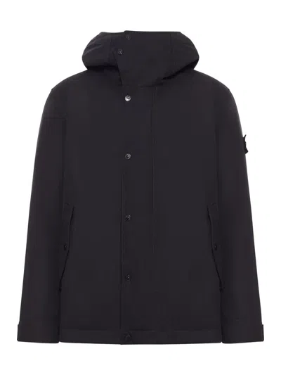 Stone Island Jacket Ghost Clothing In Black