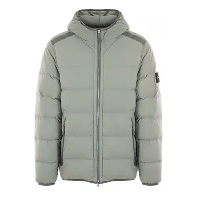 Stone Island Jacket 'green' In Gray