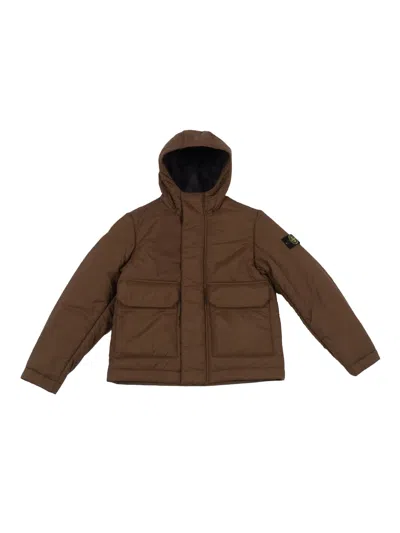 Stone Island Kids' Jacket In Green