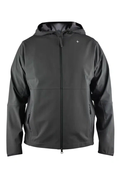 Stone Island Jacket In Gray