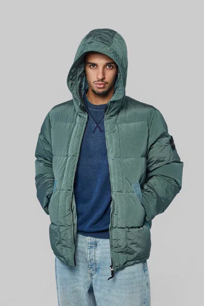 Stone Island Jacket In Green