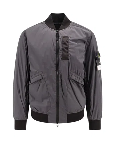 Stone Island Jacket In Grey