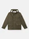 Stone Island Jacket In Three-layer Technical Fabric In Green