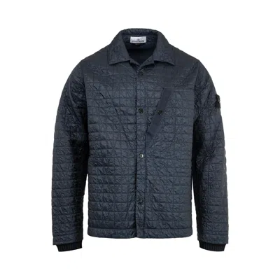 Pre-owned Stone Island Jacket 'ink' | Blue | Men's Size M