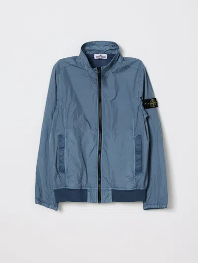 Stone Island Jacket Kids  Junior In Blue