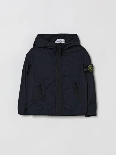 Stone Island Jacket Kids  Junior In Blue