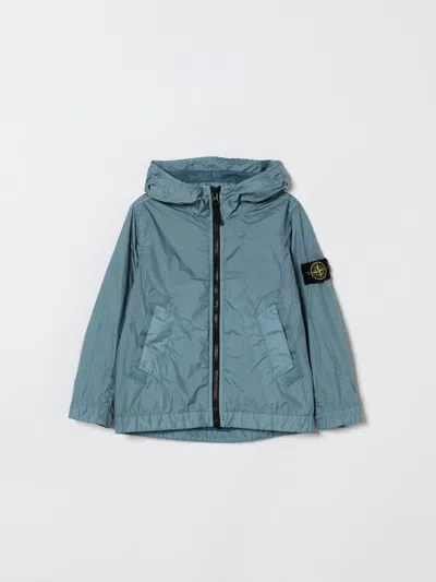 Stone Island Jacket Kids  Junior In Blue