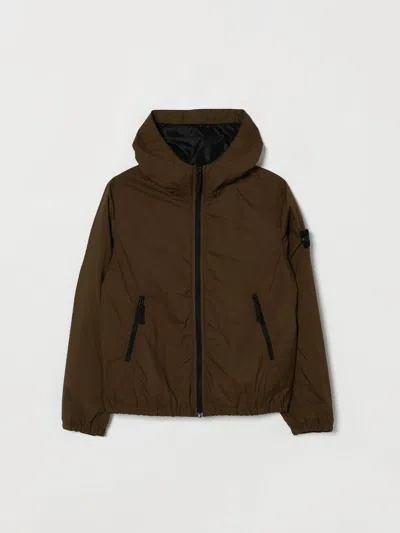 Stone Island Jacket  Junior Kids Color Green In Multi