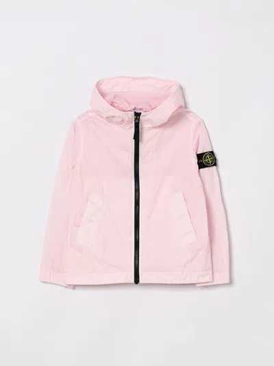 Stone Island Jacket  Junior Kids Color Pink