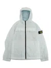 Stone Island Jacket In Light Blue