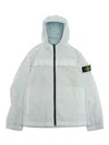 Stone Island Jacket In Light Blue