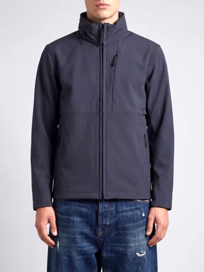Stone Island Jacket Men Color Navy In Blue