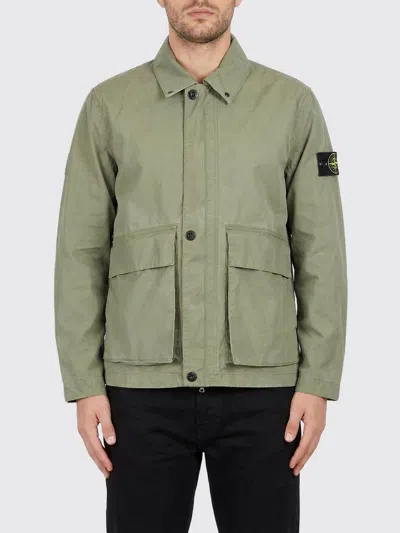 Stone Island Jacket Men  In Green