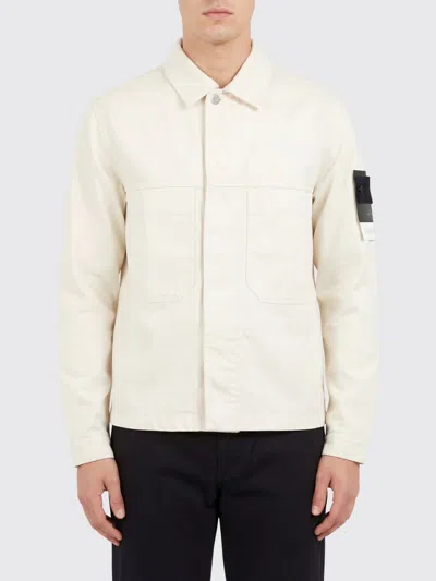 Stone Island Jacket Men  In White