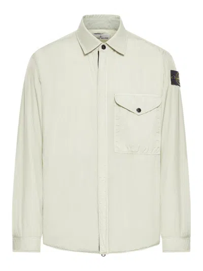 Stone Island Jacket In Nude & Neutrals