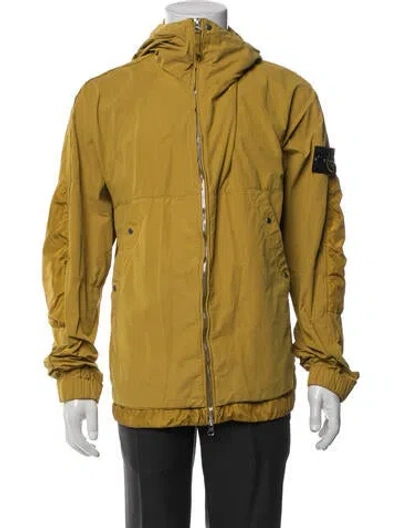 Pre-owned Stone Island Jacket In Orange