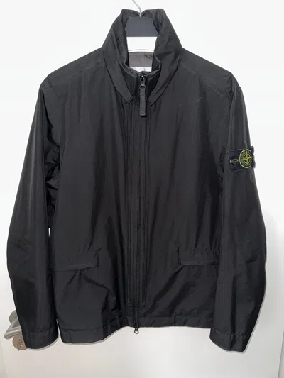Pre-owned Stone Island Jacket Packable In Black