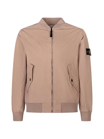 Stone Island Kids' Jacket In Pink