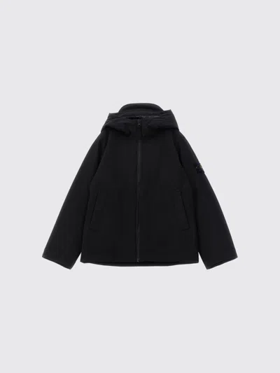 Stone Island Jacket  Junior Kids Color Black