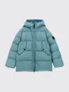 Stone Island Dyed Down Jacket In Blue