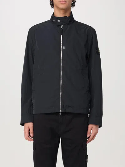Stone Island Jacket  Men Color Blue In Blue
