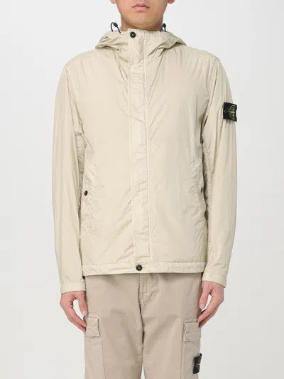 Stone Island Jacket  Men Color Beige In Beige
